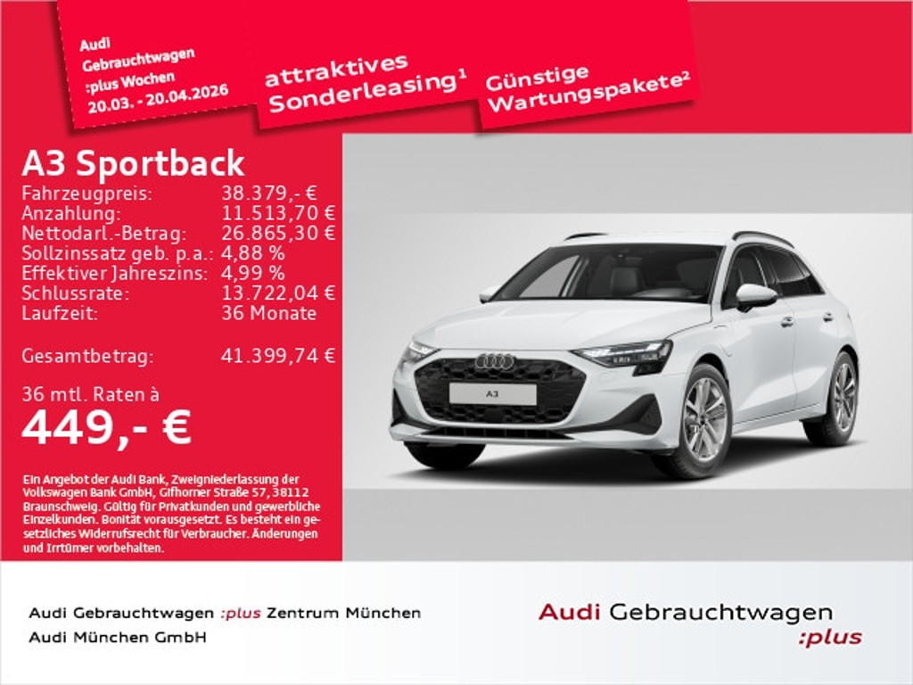 Audi A3 2025 Hybride Benzine