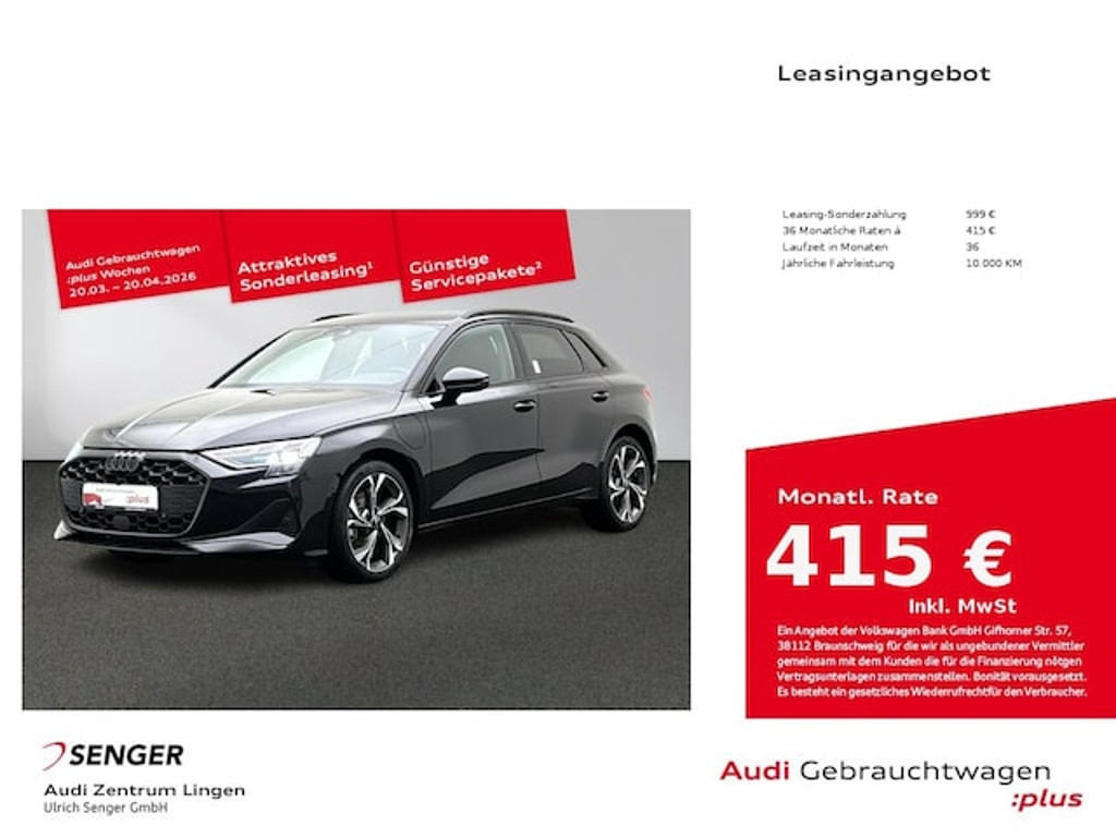 Audi A3 2025 Hybride Benzine