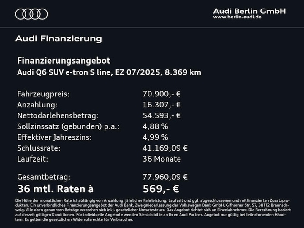Audi Q6 e-tron