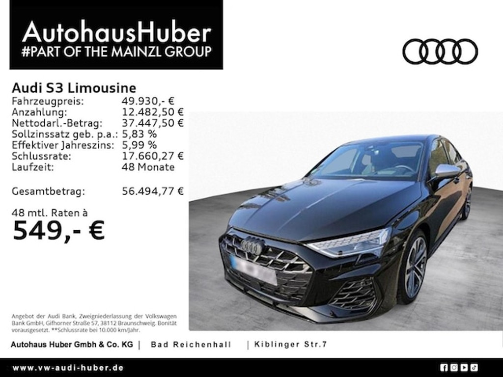 Audi S3 2025 Benzine