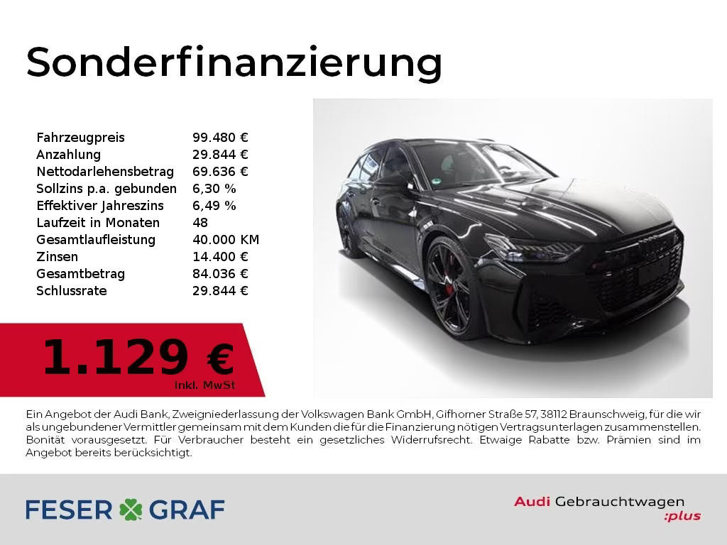Audi RS6 2023 Benzine