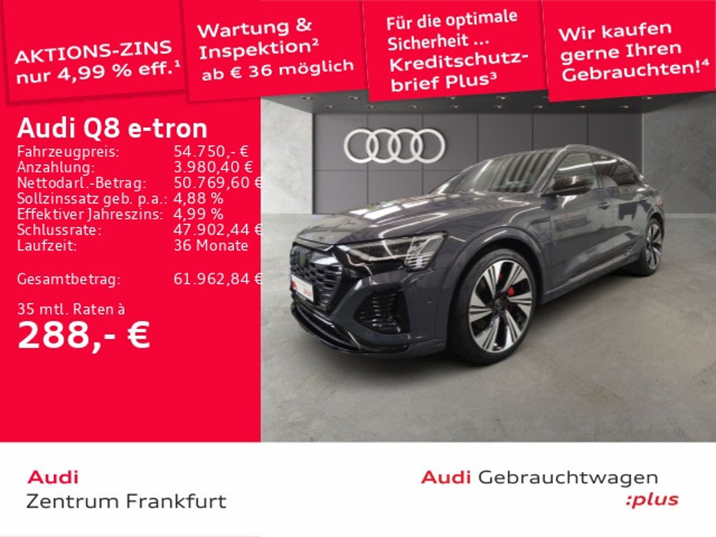 Audi Q8 e-tron 2023 Elektrisch