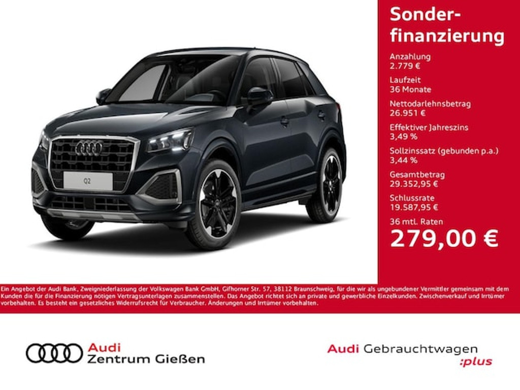 Audi Q2 2025 Benzine