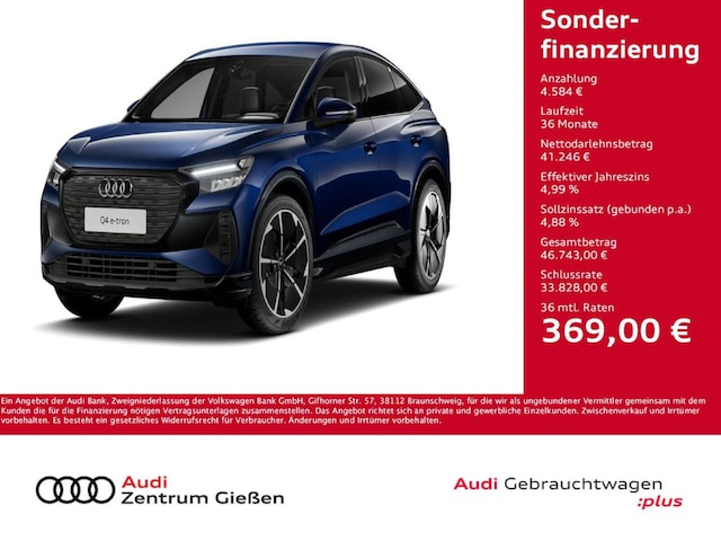 Audi Q4 e-tron 2025 Elektrisch