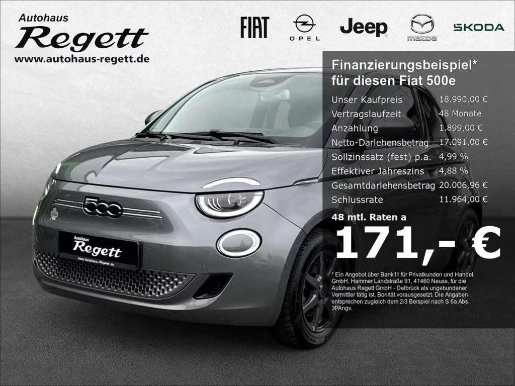 Fiat 500e 2021 Elektrisch