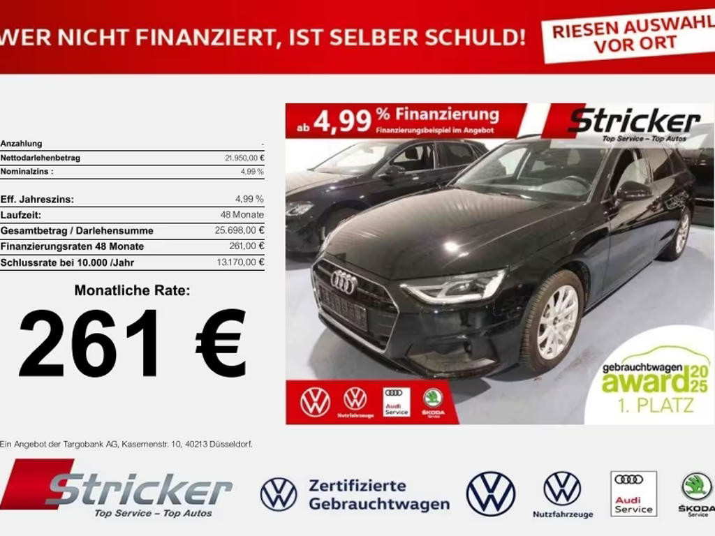 Audi A4 2022 Benzine