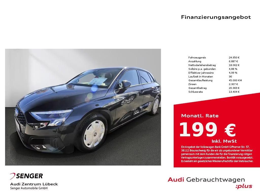 Audi A3 2022 Benzine