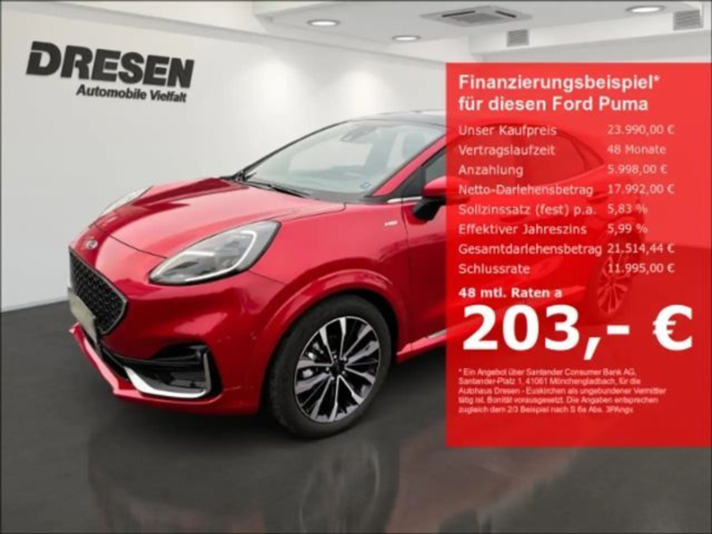 Ford Puma 2024 Benzine