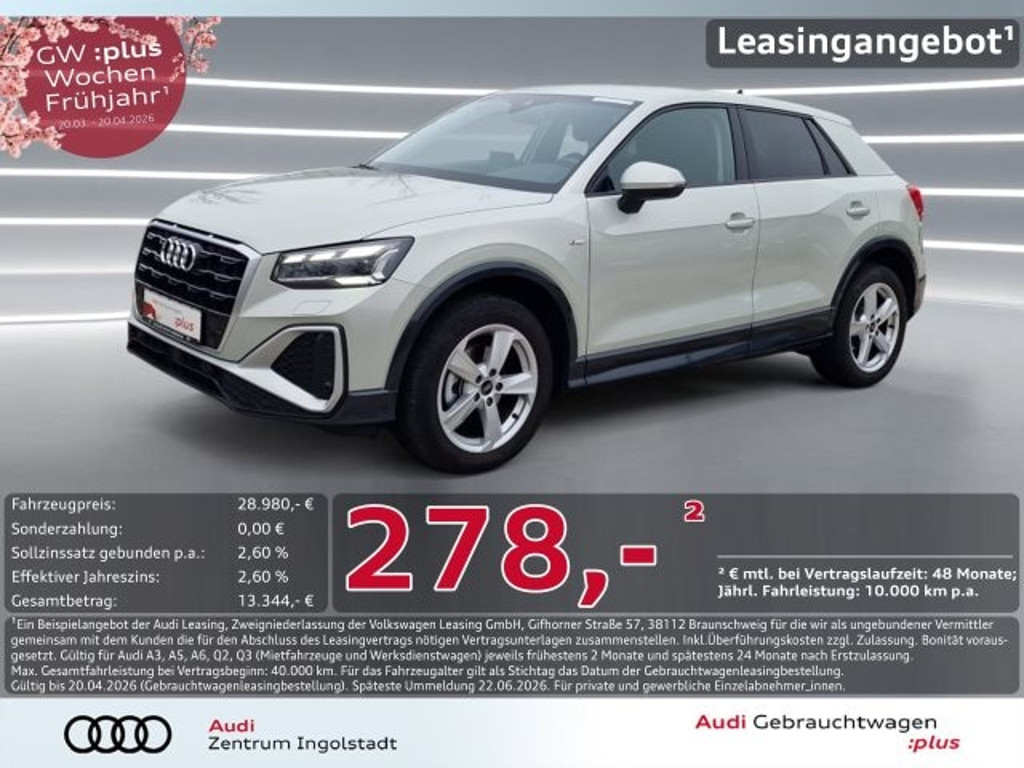 Audi Q2 2025 Benzine