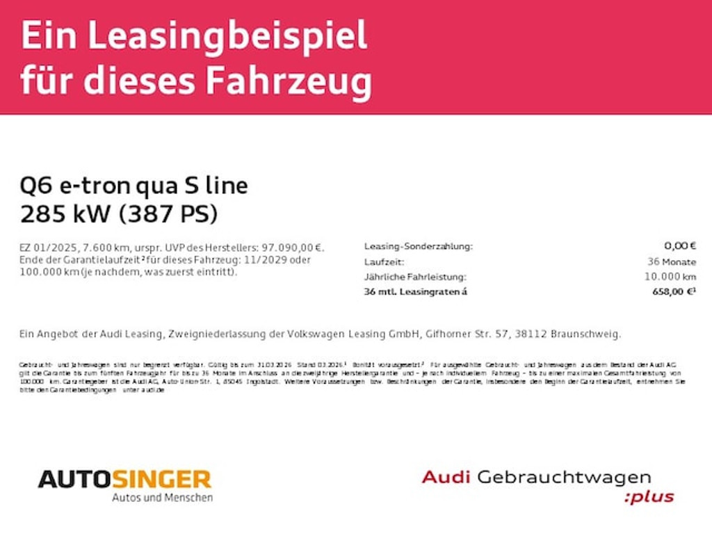 Audi Q6 e-tron