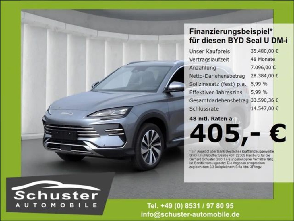 BYD Seal U 2026 Hybride Benzine