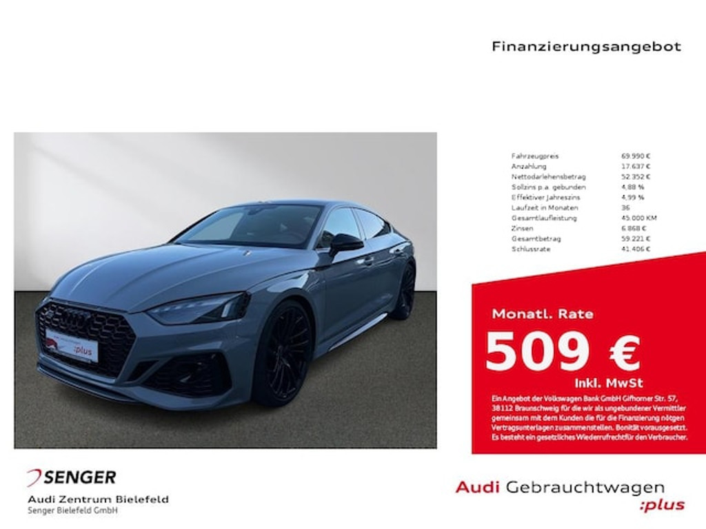 Audi RS5 2022 Benzine