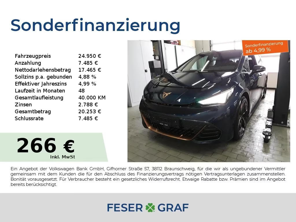 Cupra Born 2024 Elektrisch