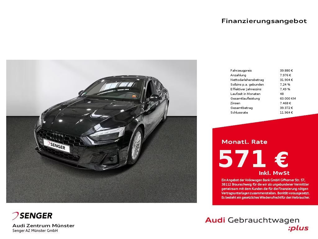 Audi A5 2023 Benzine