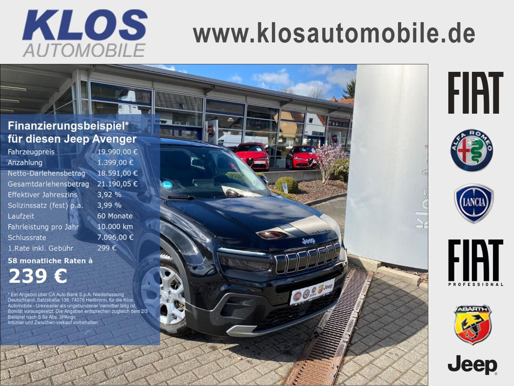 Jeep Avenger 2024 Benzine