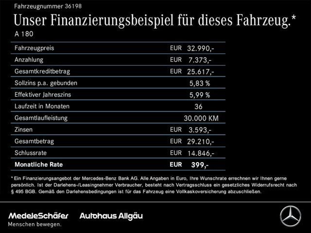 Mercedes-Benz A-Klasse