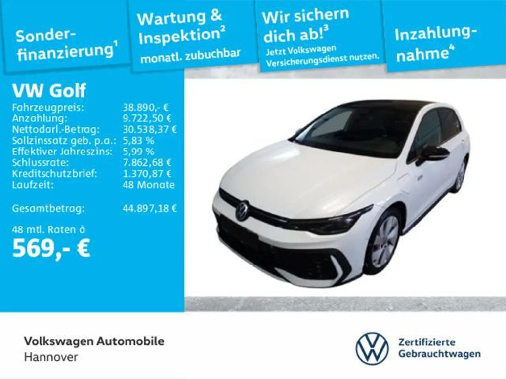Volkswagen Golf 2025 Hybride Benzine