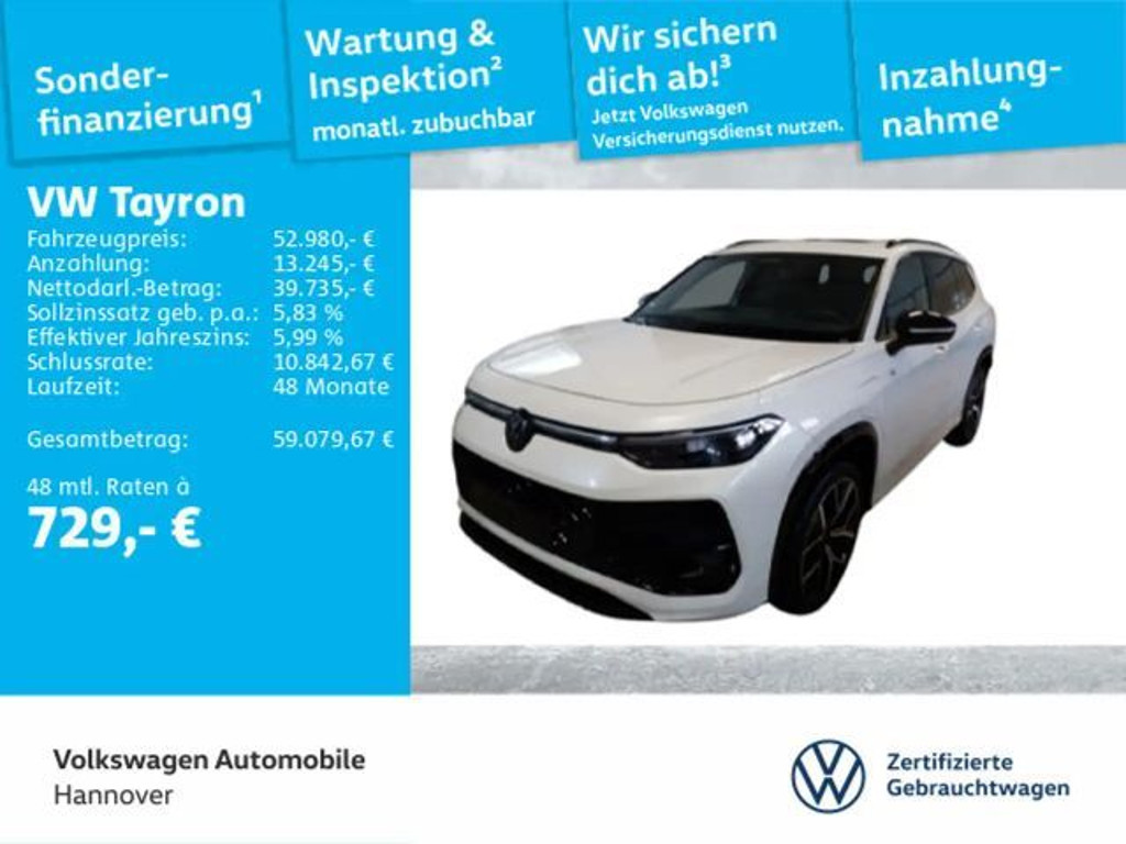 Volkswagen Tayron 2025 Hybride Benzine