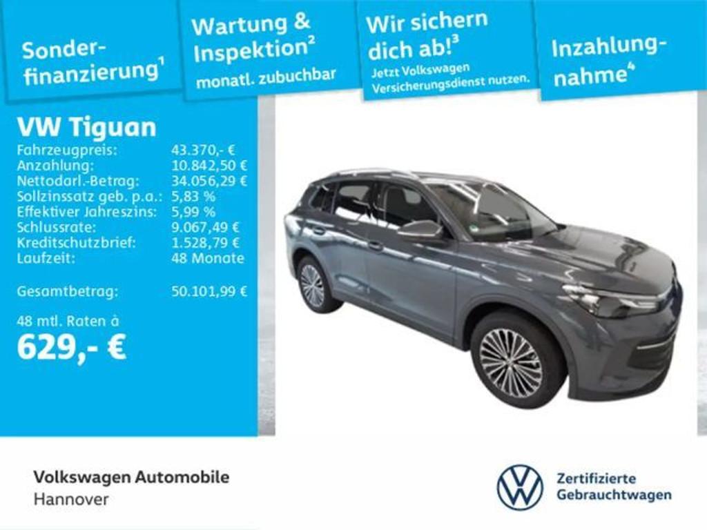 Volkswagen Tiguan 2025 Hybride Benzine