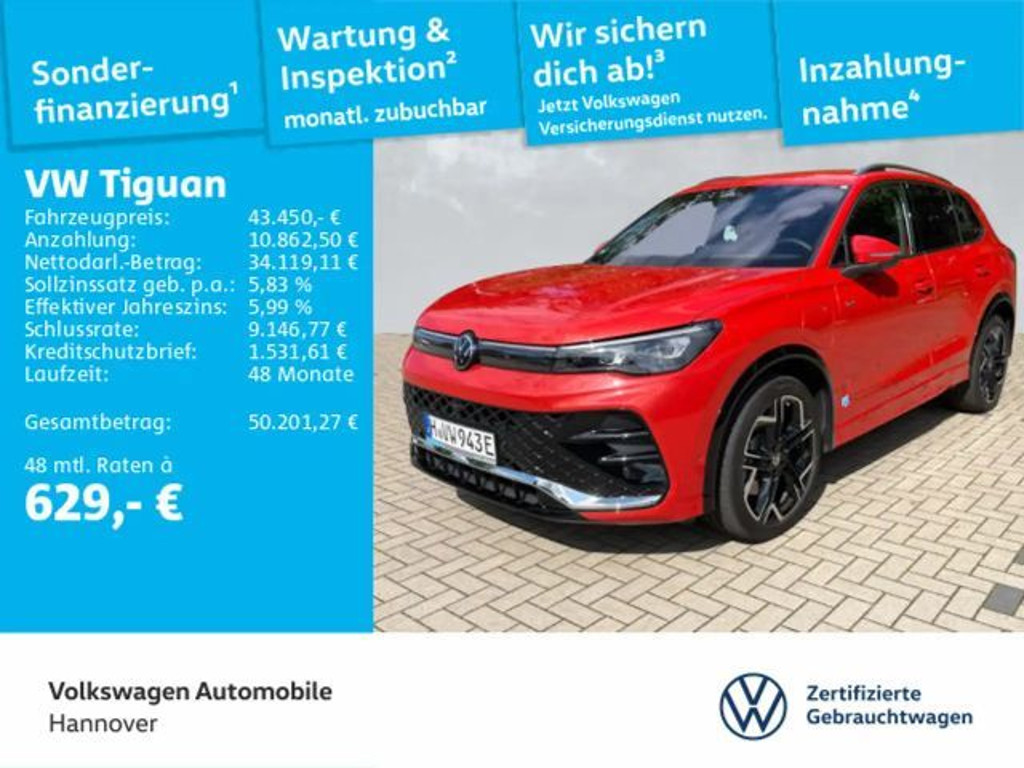 Volkswagen Tiguan 2024 Hybride Benzine