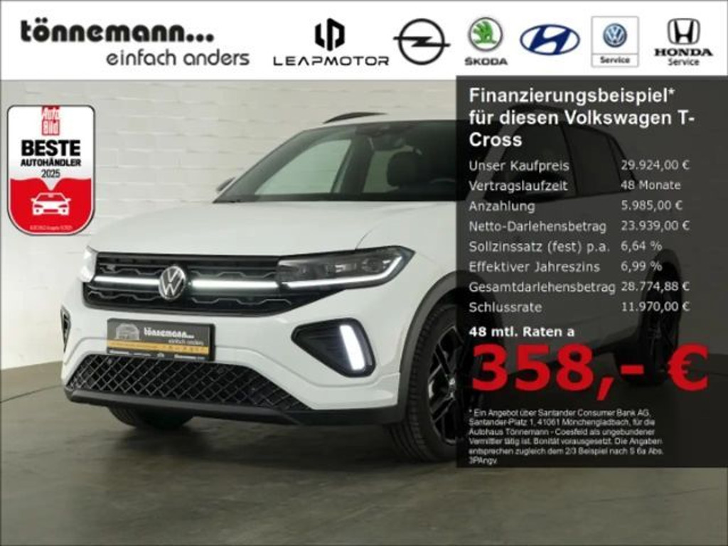 Volkswagen T-Cross 2025 Benzine