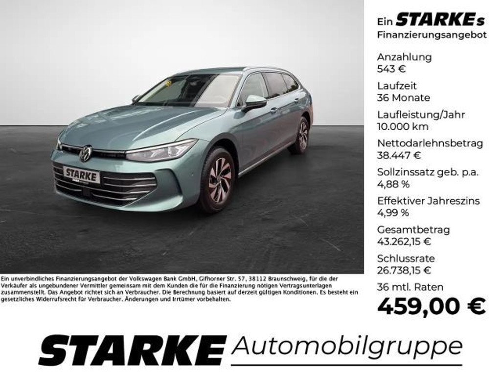 Volkswagen Passat 2026 Benzine