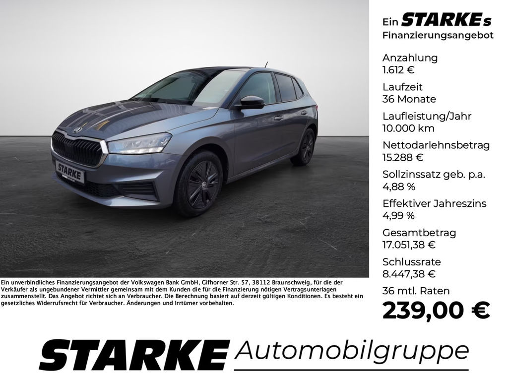 Skoda Fabia 2022 Benzine