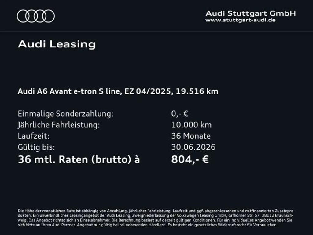 Audi A6 e-tron