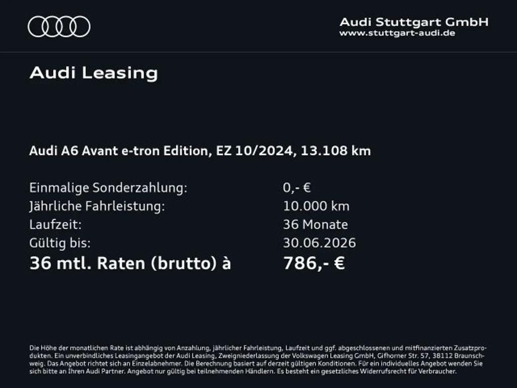 Audi A6 e-tron