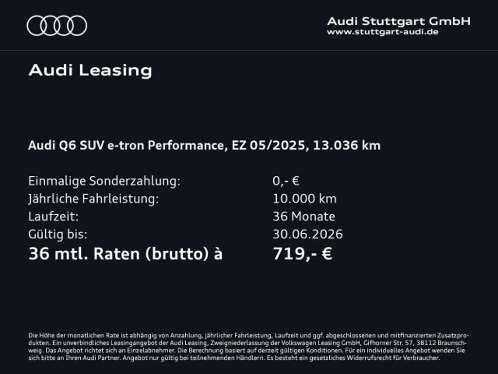 Audi Q6 e-tron