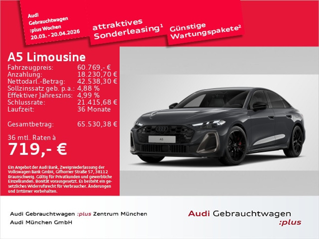 Audi A5 2025 Hybride Benzine
