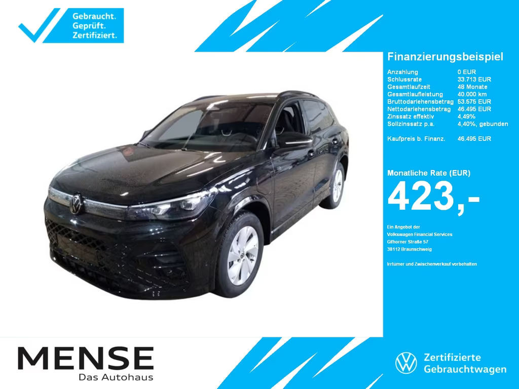 Volkswagen Tiguan 2025 Hybride Benzine