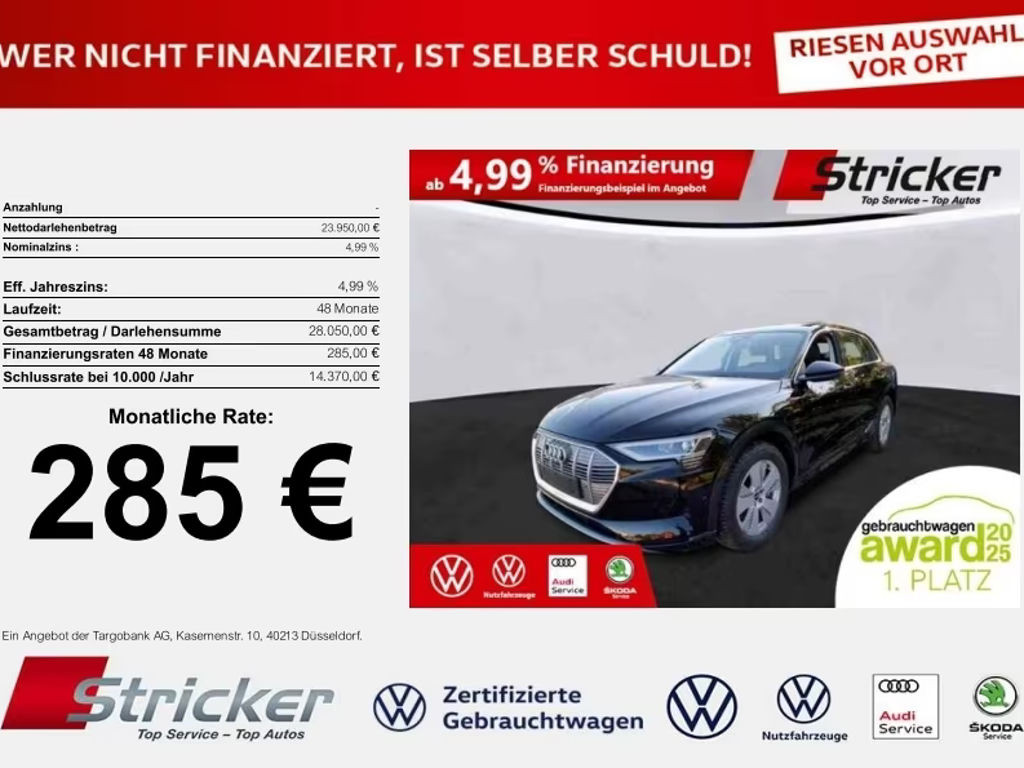 Audi e-tron 2022 Elektrisch