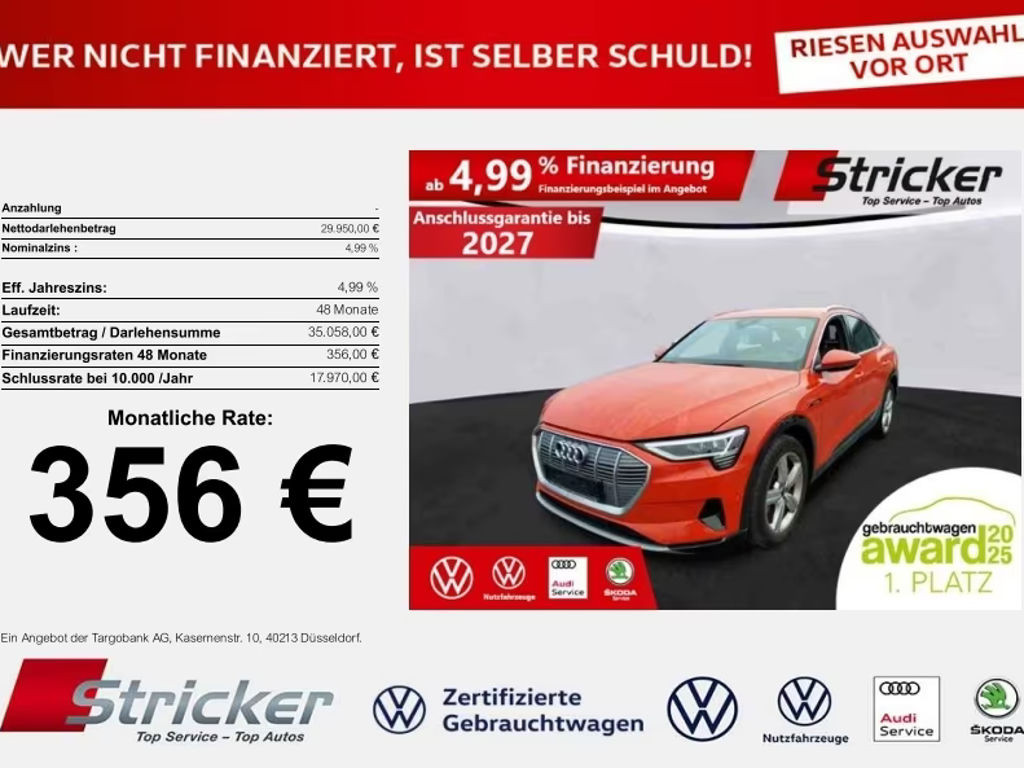 Audi e-tron 2022 Elektrisch