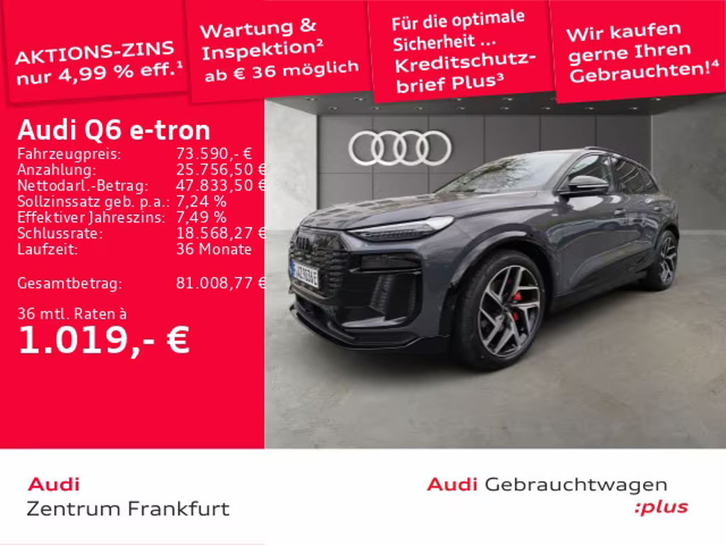 Audi Q6 e-tron 2026 Elektrisch