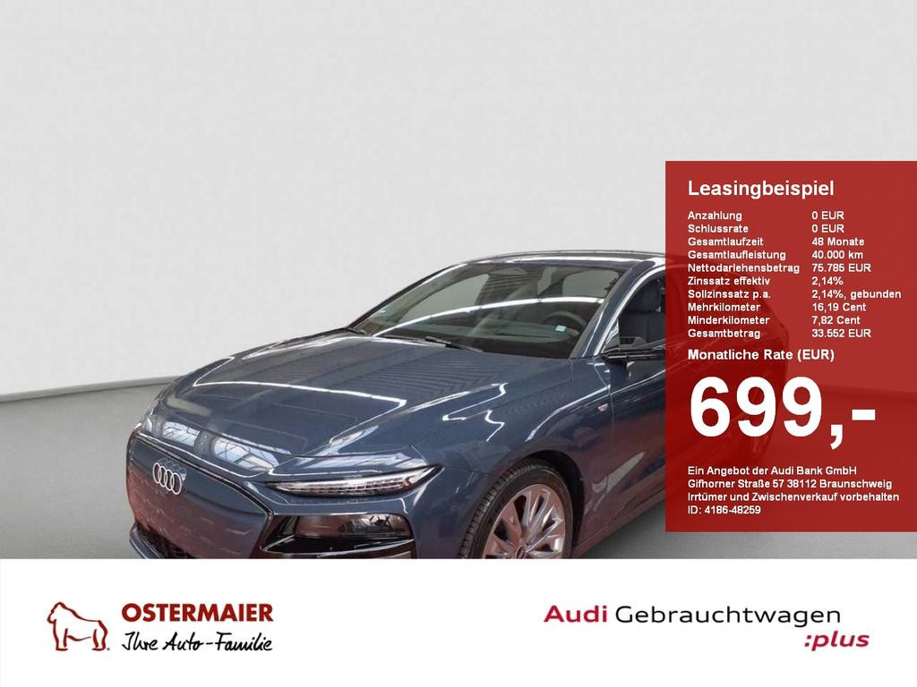 Audi A6 e-tron 2025 Elektrisch