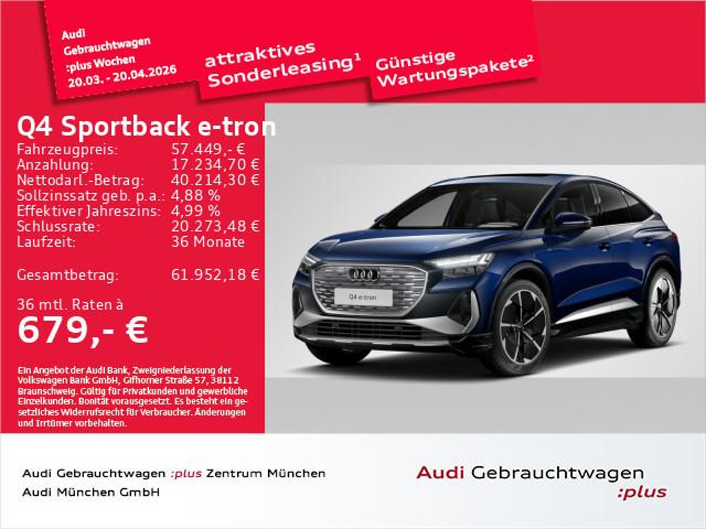Audi Q4 e-tron 2025 Elektrisch
