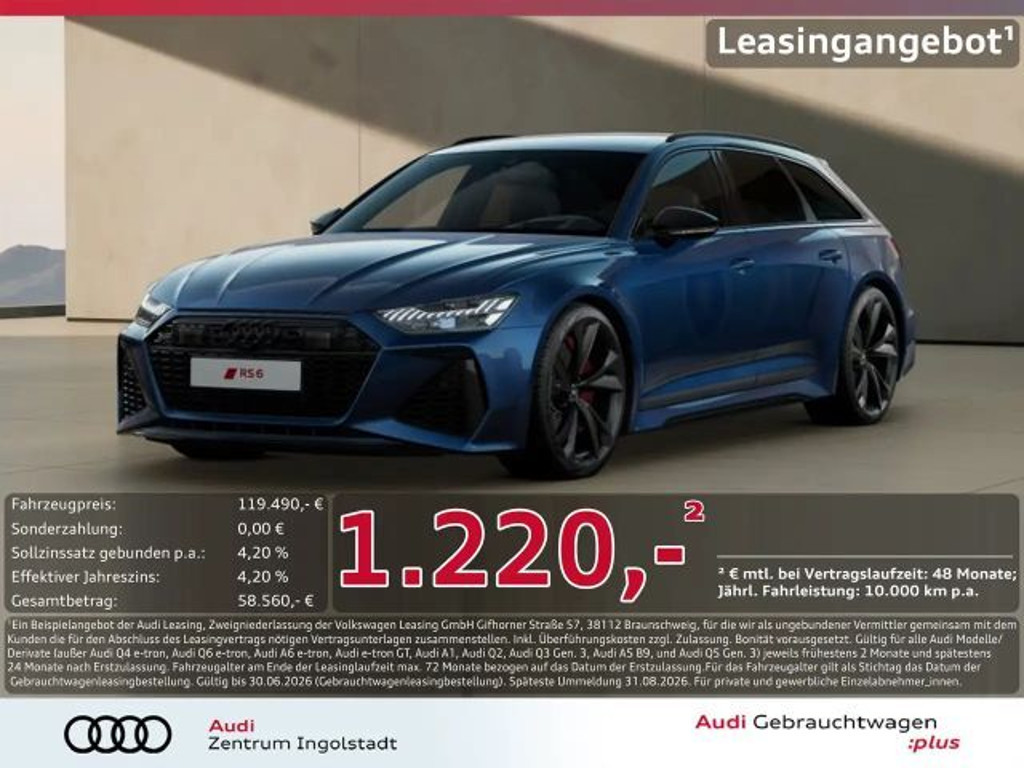Audi RS6 2025 Benzine