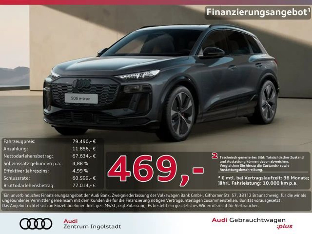 Audi SQ6 e-tron 2025 Elektrisch