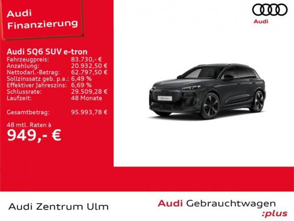 Audi SQ6 e-tron 2025 Elektrisch