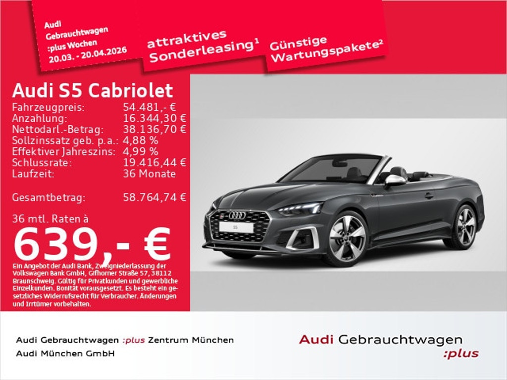 Audi S5 2023 Benzine