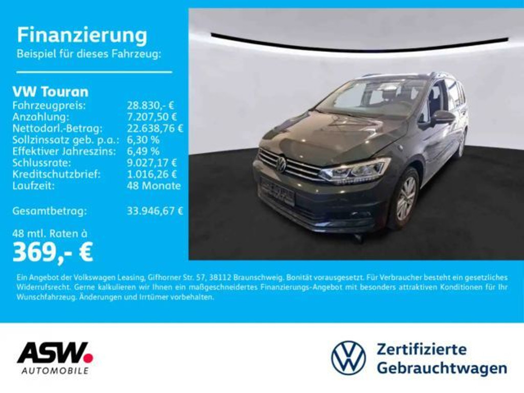 Volkswagen Touran 2023 Benzine