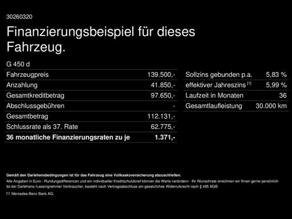 Mercedes-Benz G-Klasse