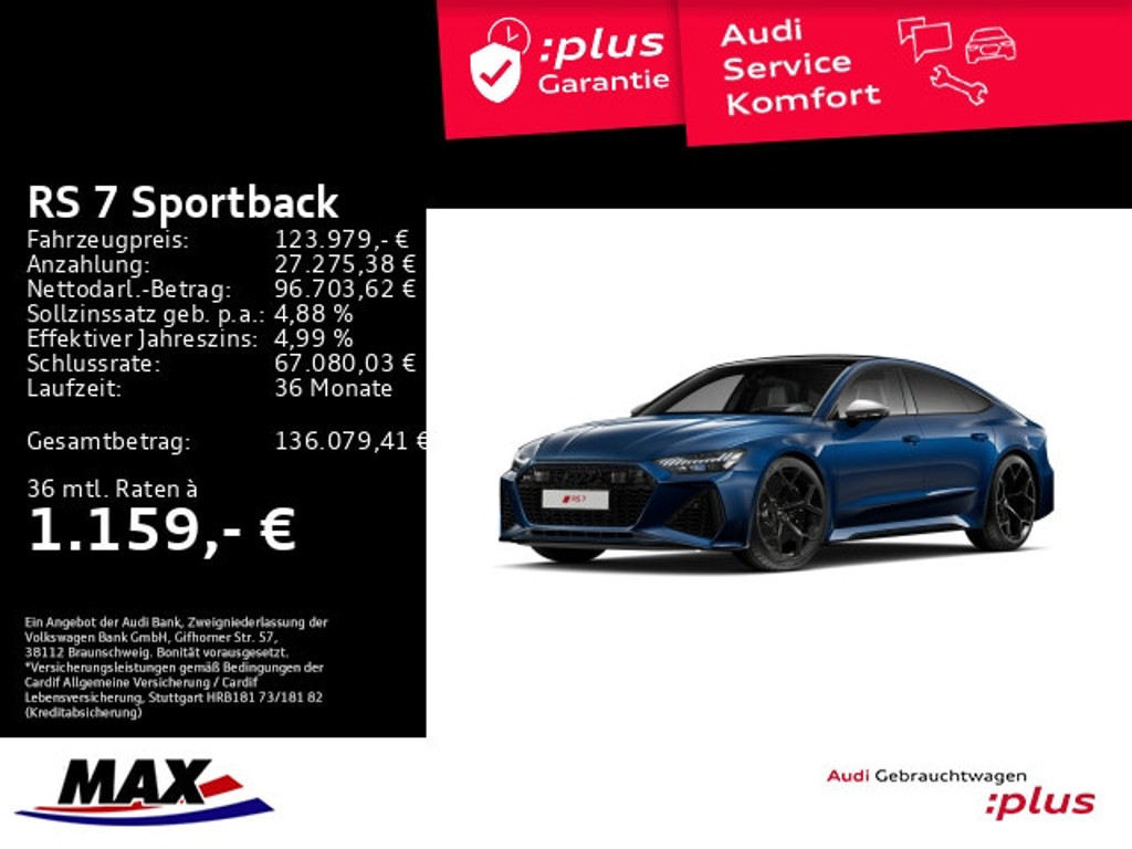 Audi RS7 2025 Benzine