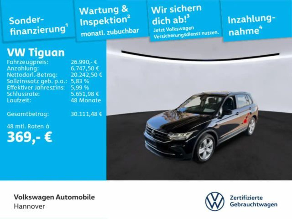 Volkswagen Tiguan 2022 Hybride Benzine