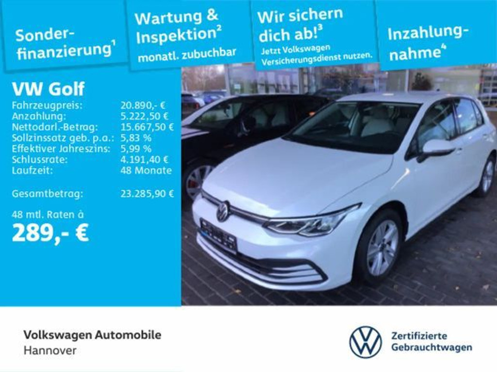Volkswagen Golf 2022 Benzine