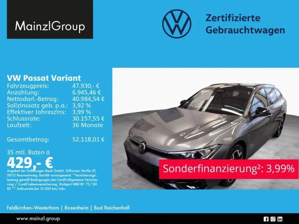 Volkswagen Passat 2025 Benzine