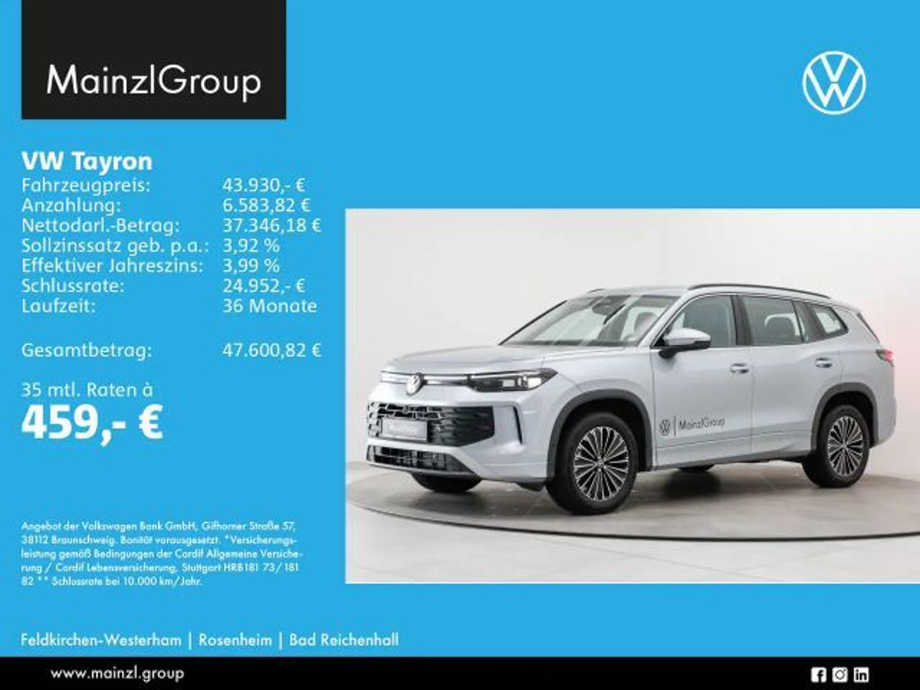 Volkswagen Tayron 2025 Diesel