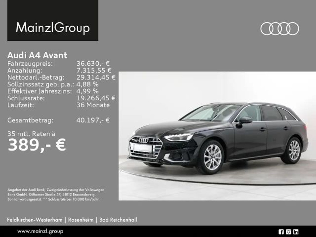 Audi A4 2023 Benzine