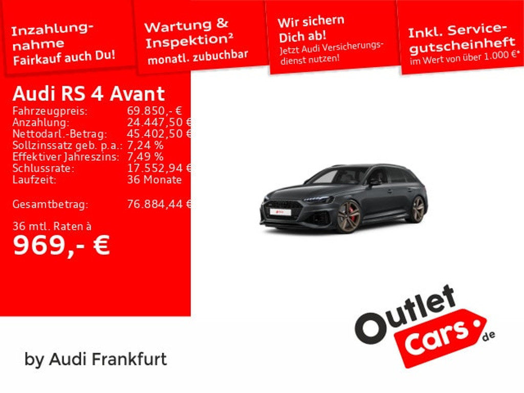 Audi RS4 2023 Benzine